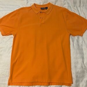 Jos A Bank Orange Polo Shirt - Large - Travelers Collection